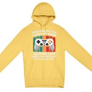 Funny Gamer Gaming Gamer Video Console Lover Humor Funny Gift Premium Pullover Hoodie