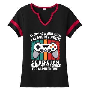 Funny Gamer Gaming Gamer Video Console Lover Humor Funny Gift Ladies Halftime Notch Neck Tee