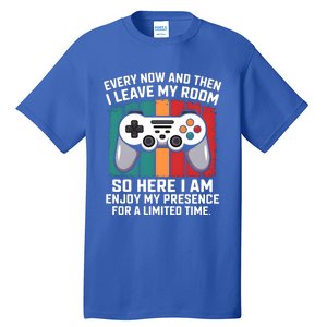 Funny Gamer Gaming Gamer Video Console Lover Humor Funny Gift Tall T-Shirt