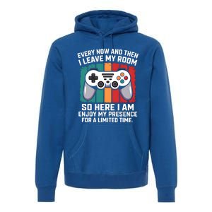 Funny Gamer Gaming Gamer Video Console Lover Humor Funny Gift Premium Hoodie