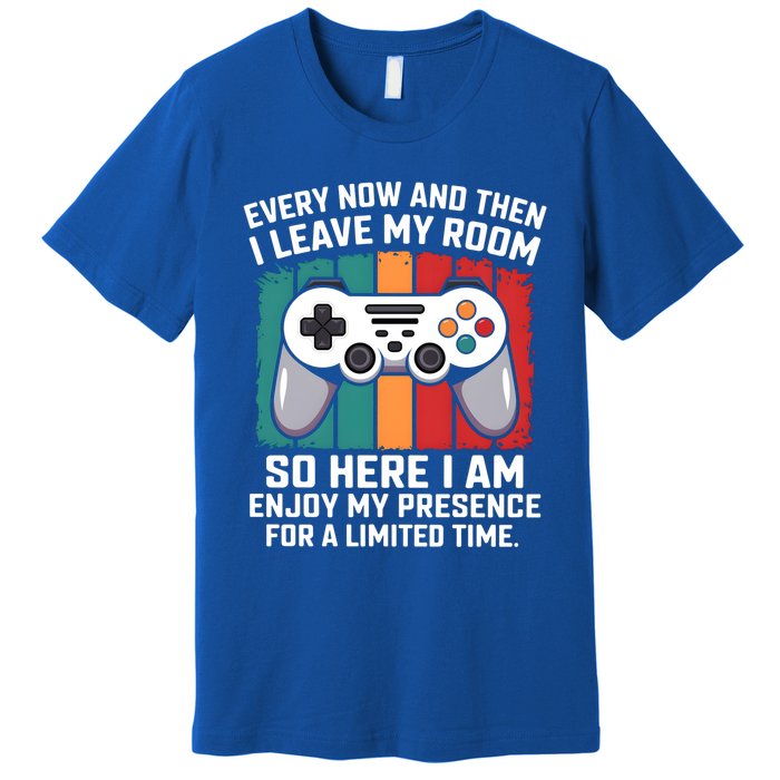 Funny Gamer Gaming Gamer Video Console Lover Humor Funny Gift Premium T-Shirt