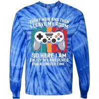 Funny Gamer Gaming Gamer Video Console Lover Humor Funny Gift Tie-Dye Long Sleeve Shirt