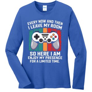 Funny Gamer Gaming Gamer Video Console Lover Humor Funny Gift Ladies Long Sleeve Shirt