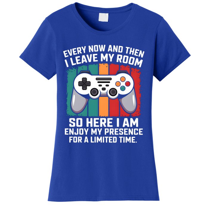 Funny Gamer Gaming Gamer Video Console Lover Humor Funny Gift Women's T-Shirt