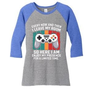 Funny Gamer Gaming Gamer Video Console Lover Humor Funny Gift Women's Tri-Blend 3/4-Sleeve Raglan Shirt