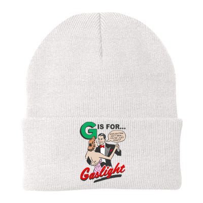 G For Gaslight, Gaslighting Isn’t Real, You’re Just Crazy Funny Quote Knit Cap Winter Beanie