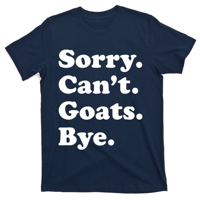 Funny Goat Gift For Men Women Boy Or Girl T-Shirt