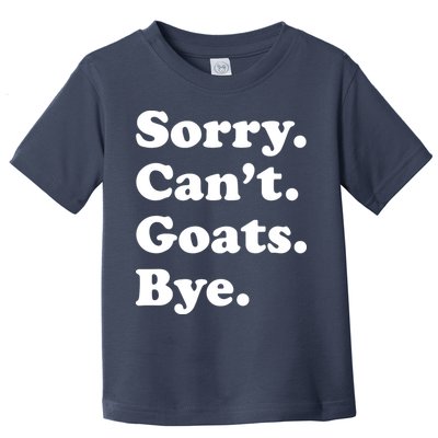 Funny Goat Gift For Men Women Boy Or Girl Toddler T-Shirt