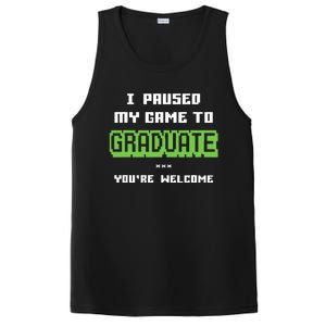 Funny Gamer Graduate Graduation PosiCharge Competitor Tank