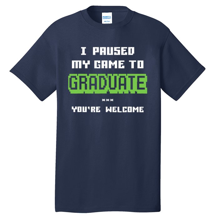 Funny Gamer Graduate Graduation Tall T-Shirt