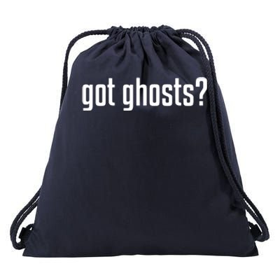 Funny Got Ghosts Paranormal Investigator Ghost Lover Drawstring Bag