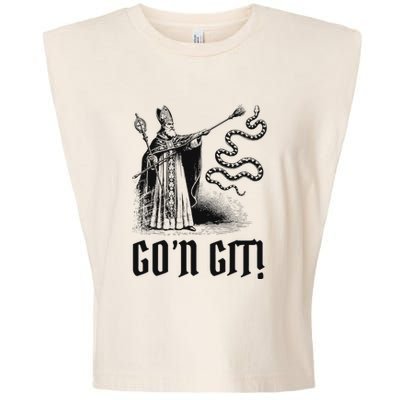 Funny GoN Git St Patrick Garment-Dyed Women's Muscle Tee