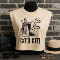 Funny GoN Git St Patrick Garment-Dyed Women's Muscle Tee