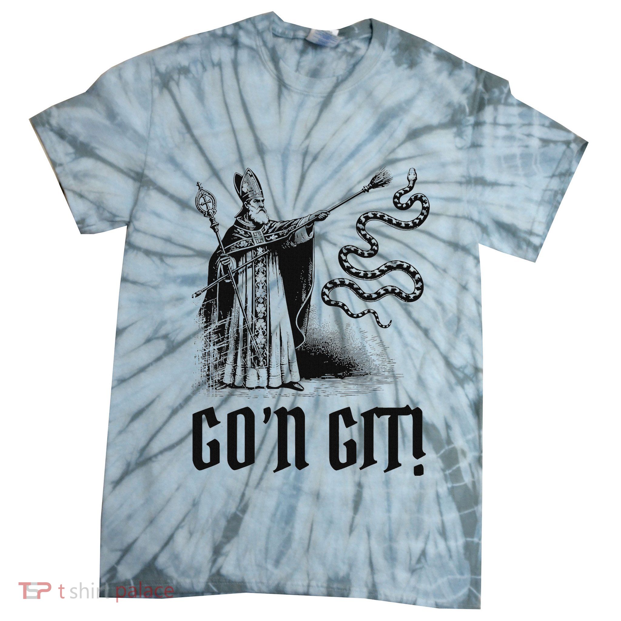 Funny GoN Git St Patrick Tie-Dye T-Shirt