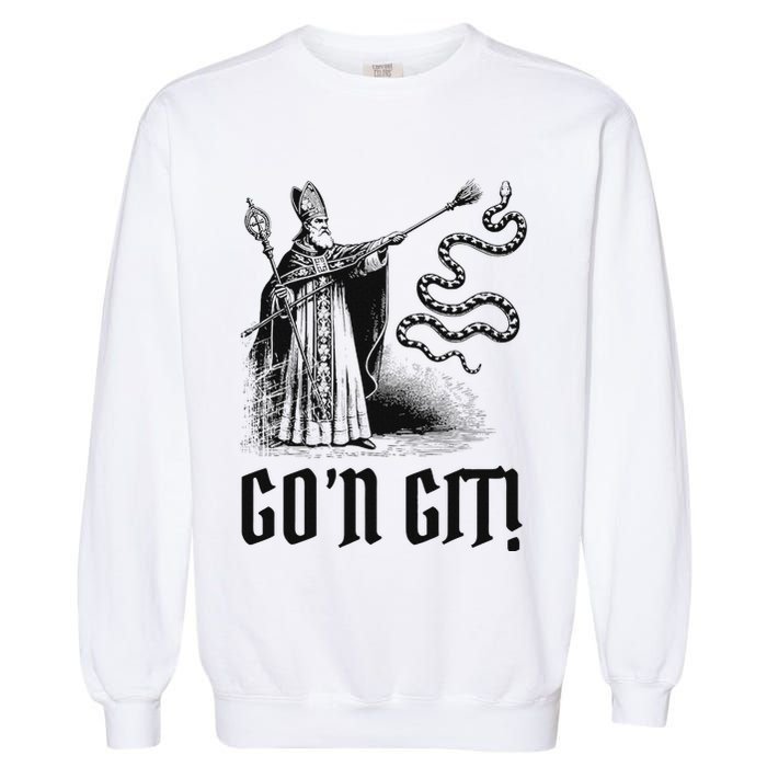 Funny GoN Git St Patrick Garment-Dyed Sweatshirt