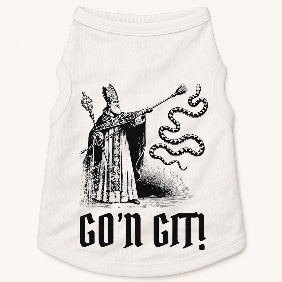 Funny GoN Git St Patrick Doggie Tank