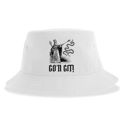 Funny GoN Git St Patrick Sustainable Bucket Hat