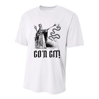 Funny GoN Git St Patrick Youth Performance Sprint T-Shirt