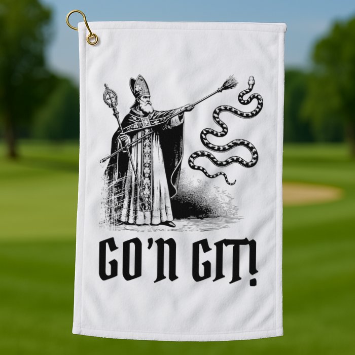 Funny GoN Git St Patrick Golf Towel