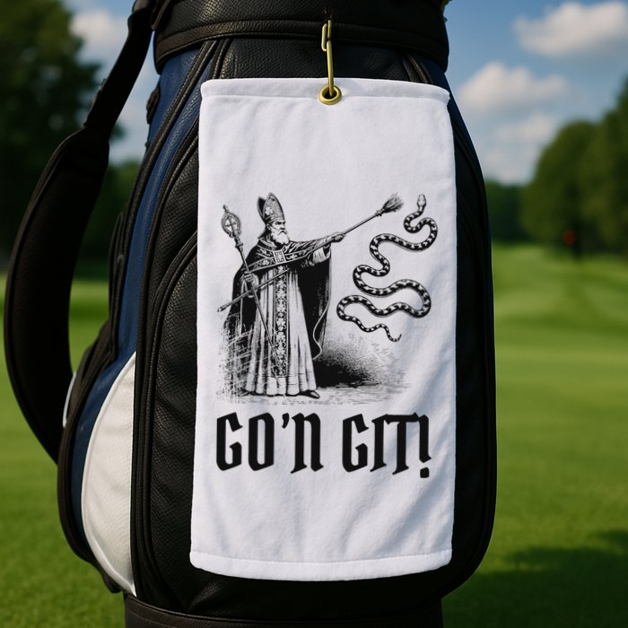 Funny GoN Git St Patrick Golf Towel