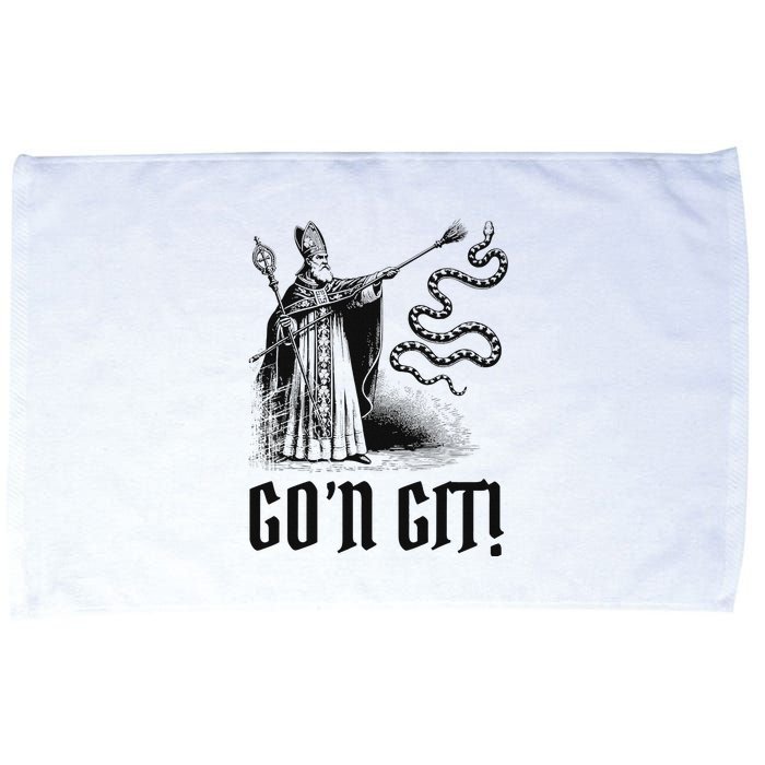 Funny GoN Git St Patrick Microfiber Hand Towel