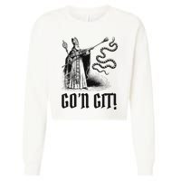 Funny GoN Git St Patrick Cropped Pullover Crew