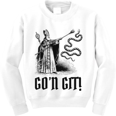 Funny GoN Git St Patrick Kids Sweatshirt