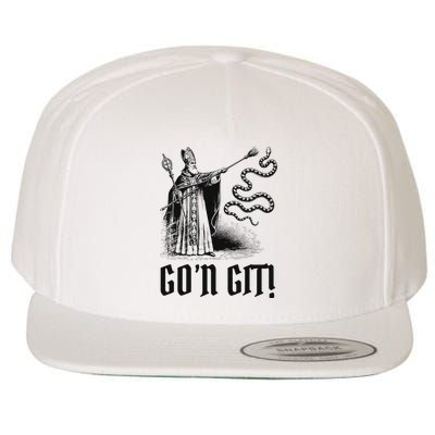 Funny GoN Git St Patrick Wool Snapback Cap