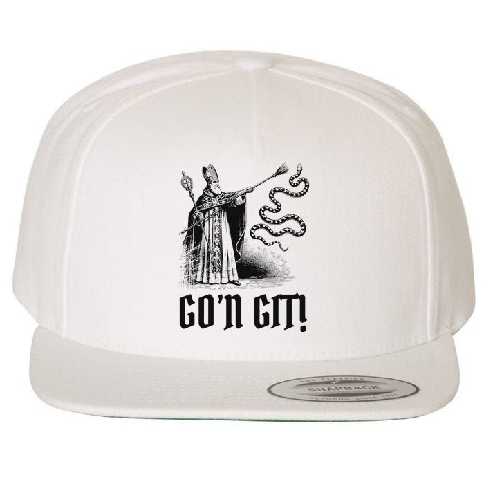 Funny GoN Git St Patrick Wool Snapback Cap
