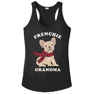 Frenchie Grandma Gift French Bulldog Xmas Family Matching Gift Ladies PosiCharge Competitor Racerback Tank