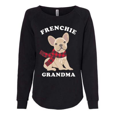 Frenchie Grandma Gift French Bulldog Xmas Family Matching Gift Womens California Wash Sweatshirt