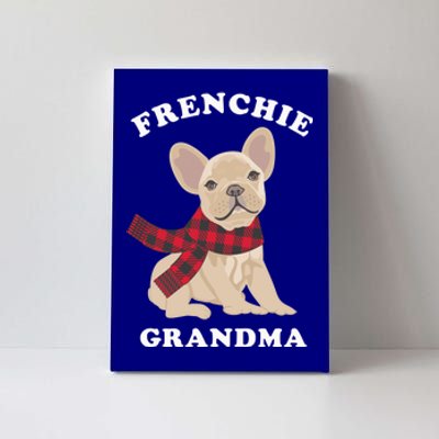 Frenchie Grandma Gift French Bulldog Xmas Family Matching Gift Canvas