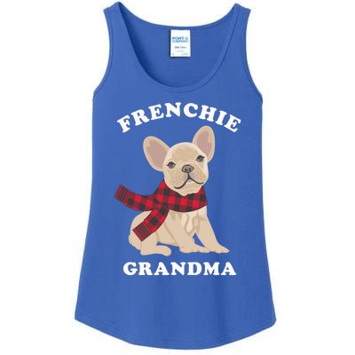 Frenchie Grandma Gift French Bulldog Xmas Family Matching Gift Ladies Essential Tank