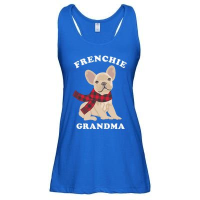 Frenchie Grandma Gift French Bulldog Xmas Family Matching Gift Ladies Essential Flowy Tank