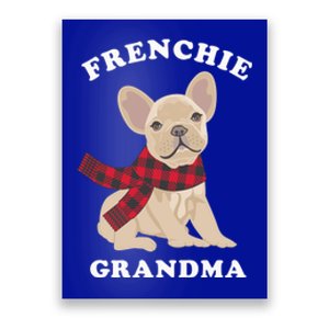 Frenchie Grandma Gift French Bulldog Xmas Family Matching Gift Poster