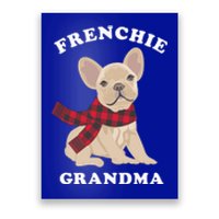 Frenchie Grandma Gift French Bulldog Xmas Family Matching Gift Poster