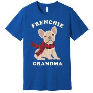 Frenchie Grandma Gift French Bulldog Xmas Family Matching Gift Premium T-Shirt