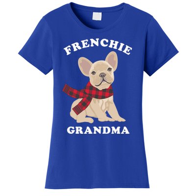 Frenchie Grandma Gift French Bulldog Xmas Family Matching Gift Women's T-Shirt