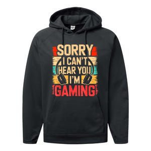 Funny Gamer Graphic For Teens Video Gaming Performance Fleece Hoodie