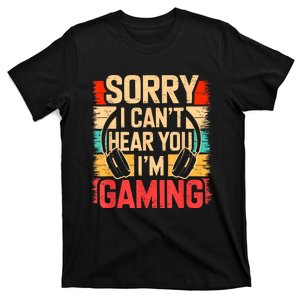 Funny Gamer Graphic For Teens Video Gaming T-Shirt