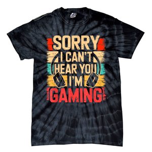 Funny Gamer Graphic For Teens Video Gaming Tie-Dye T-Shirt