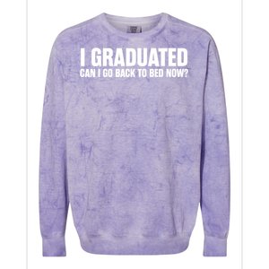 Funny Graduation Gift for Him Ideas Colorblast Crewneck Sweatshirt