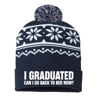 Funny Graduation Gift for Him Ideas USA-Made Snowflake Beanie