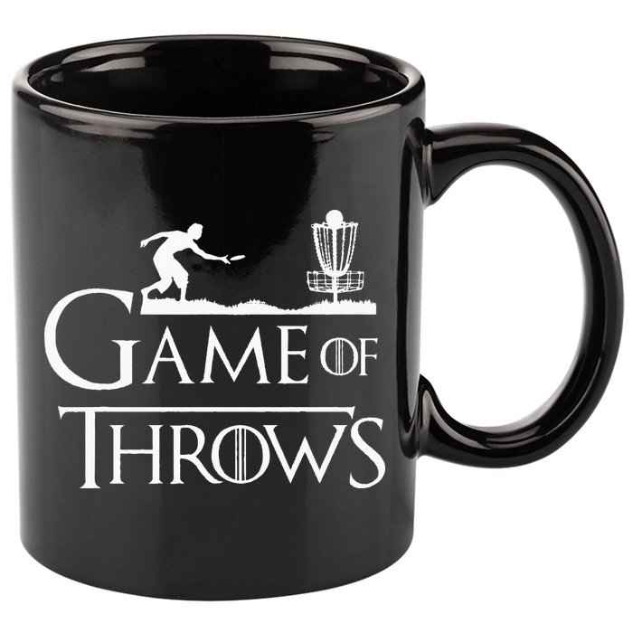 Frisbee Golf Game of Throws Disc Golf 11oz C Handle Ceramic Mug