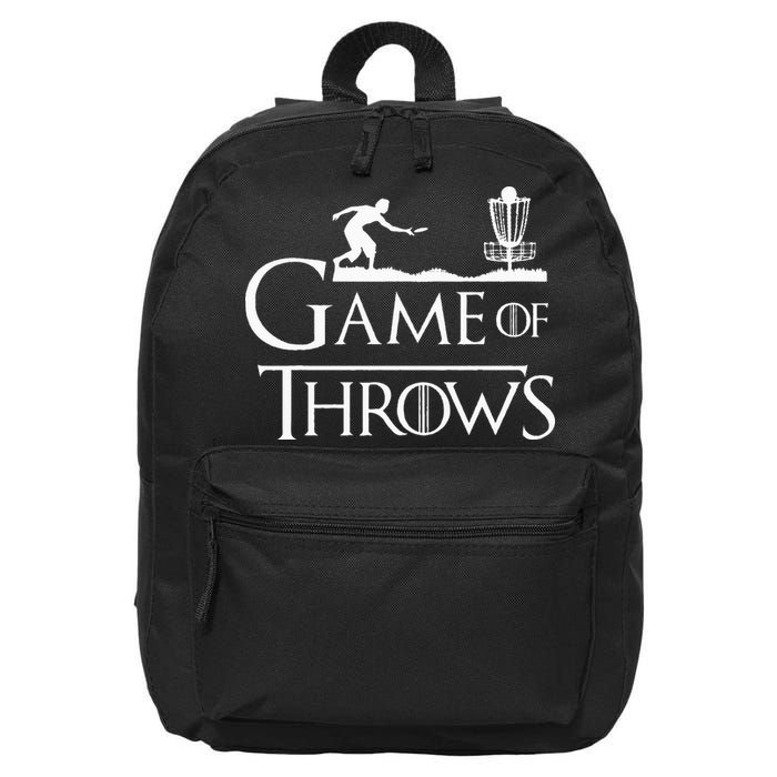 Frisbee Golf Game of Throws Disc Golf 16 in Basic Backpack