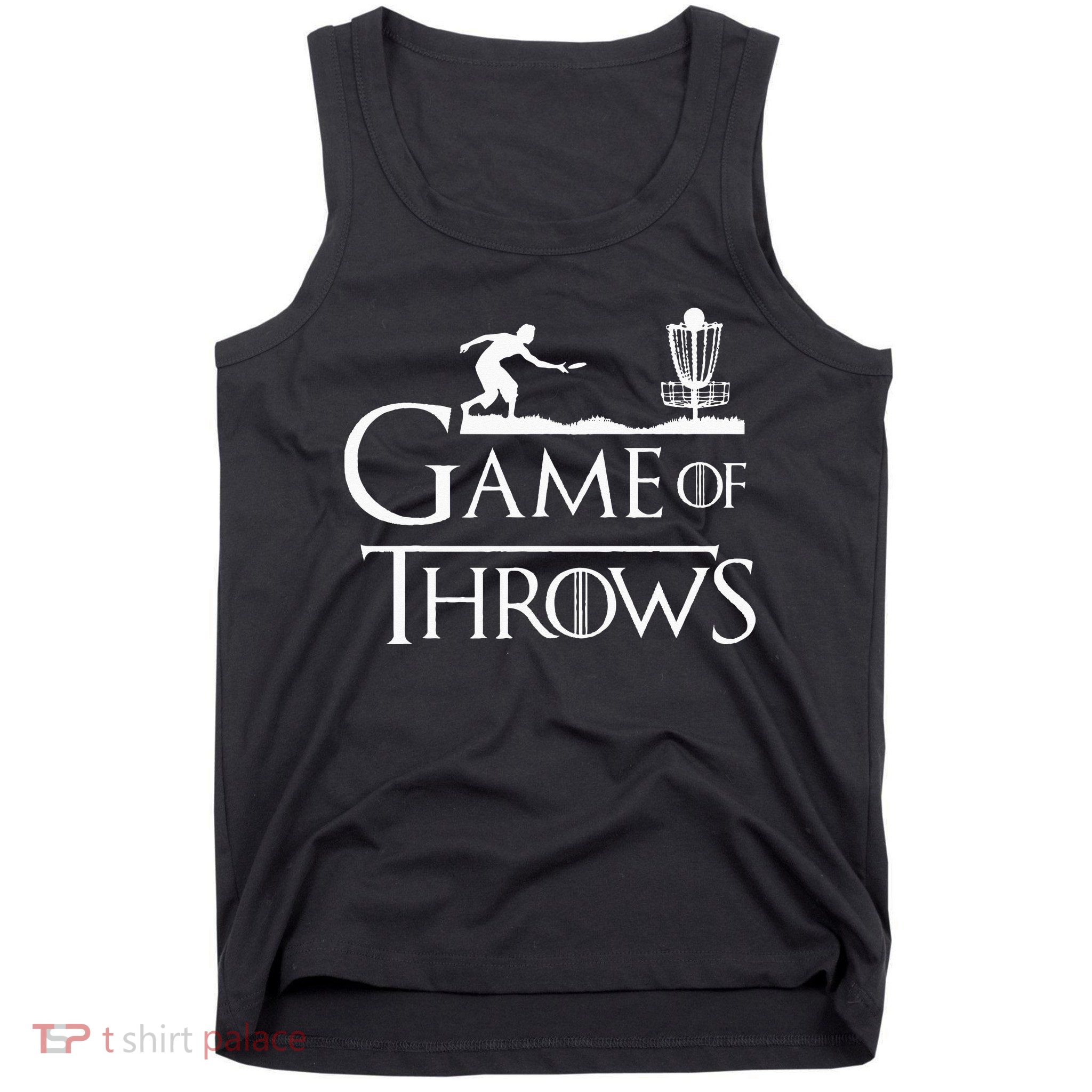 Frisbee Golf Game of Throws Disc Golf Tank Top
