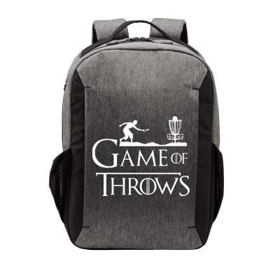 Frisbee Golf Game of Throws Disc Golf Vector Backpack
