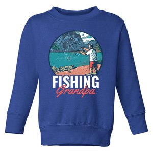 Fishing Grandpa Gift Toddler Sweatshirt