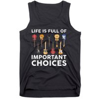 Funny Guitarist Guitar Player Music Lover Gift For Men Women Tank Top