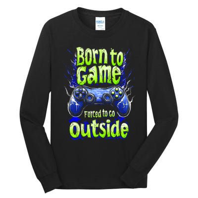 Funny Gaming Graphic Teens Video Gamer Tall Long Sleeve T-Shirt